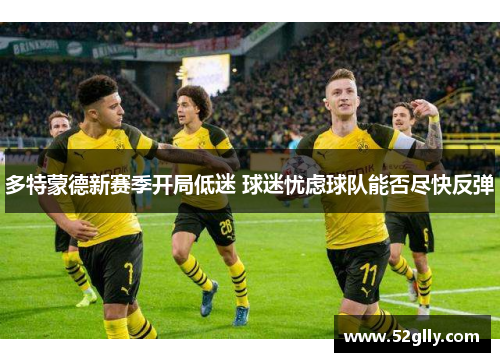 多特蒙德新赛季开局低迷 球迷忧虑球队能否尽快反弹